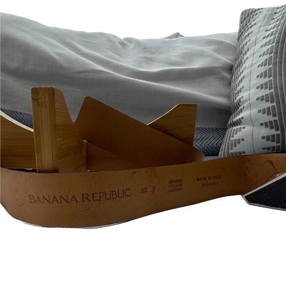 One of a Kind Banana Republic Purple Suede Leather Belt - Size Small - Picture 7 of 7